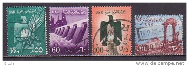Ägypten/UAR  55-58 , O   (U 1809) - Oblitérés