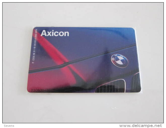 Germany Chip Phonecard,O311B 09.93 Axicon BMW  ,mint - O-Series : Customers Sets