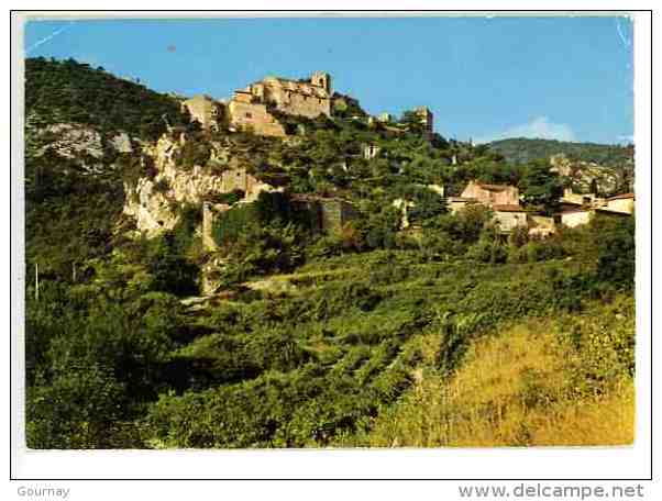 Oppede Le Vieux- Cité Romaine Dominée Par Le Château XIIIè S. Vue Générale - N°K616 - Oppede Le Vieux