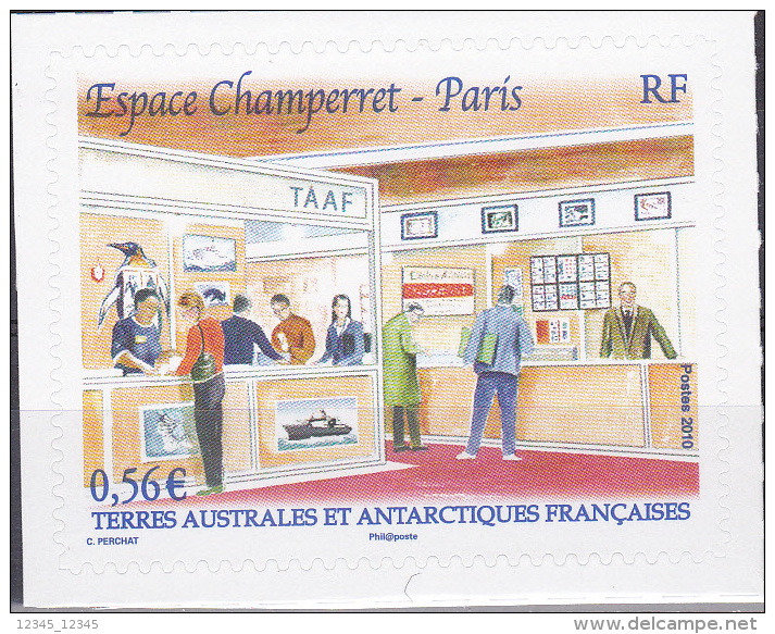 Taaf 2010 Postfris MNH Espace Champerret Paris - Ungebraucht