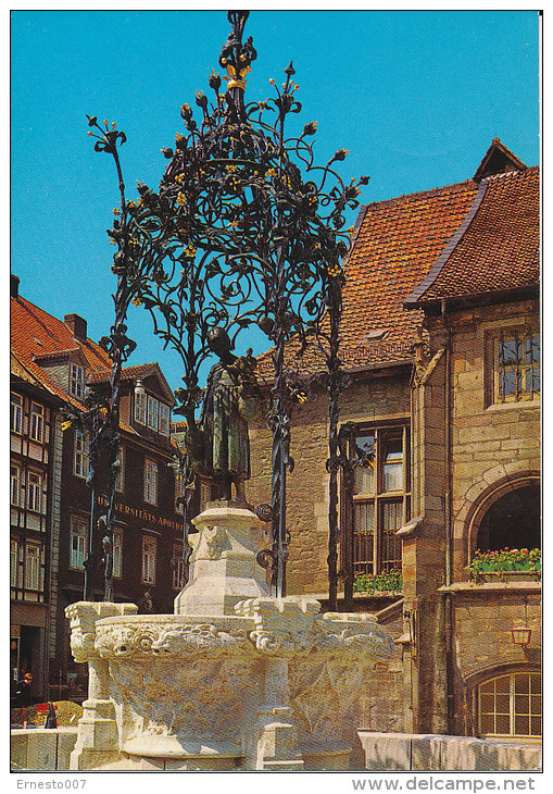 PK-CP Deutschland, Göttingen Gänseliesel Auf Dem Brunnen Am Rathaus, Gebraucht, Siehe Bilder! *) - Goettingen