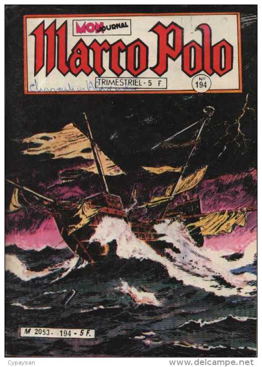 MARCO POLO N° 194 BE MON JOURNAL 06-1982 - Marco-Polo