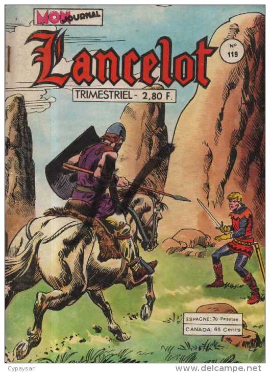 LANCELOT N° 119 BE MON JOURNAL 06-1979 - Lancelot