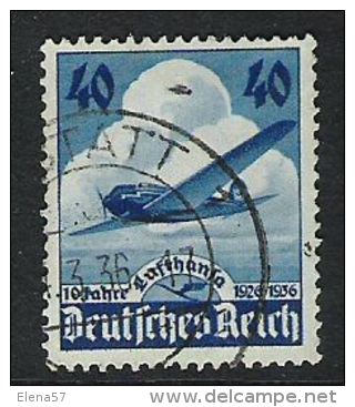 0422-ALEMANIA REICH AEREO 1936 Nº54.AVIACION GERMANY - Airmail & Zeppelin