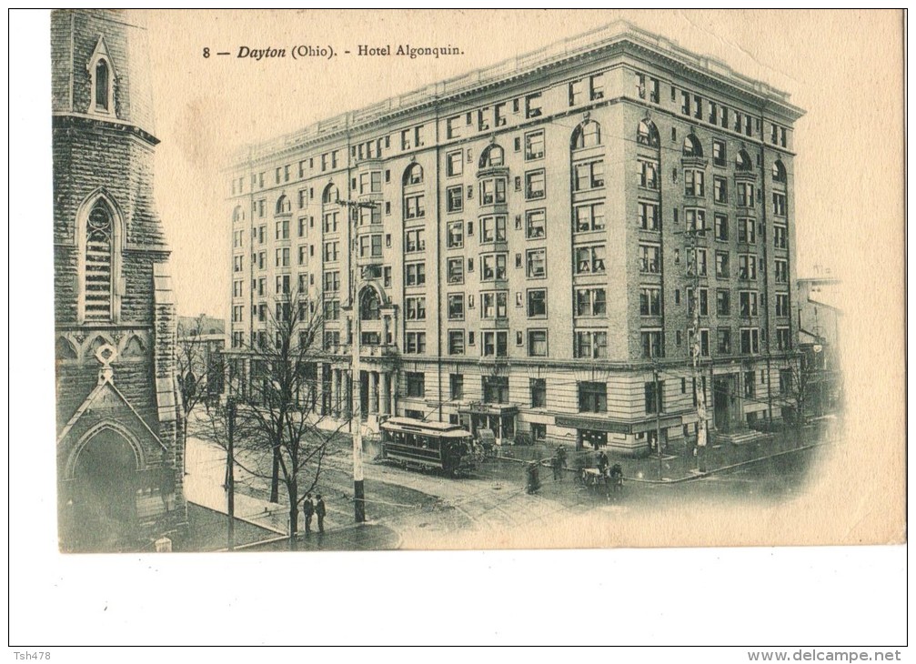 ETATS-UNIS---O H-----OHIO---DAYTON----hotel Algonquin---voir 2 Scans - Dayton