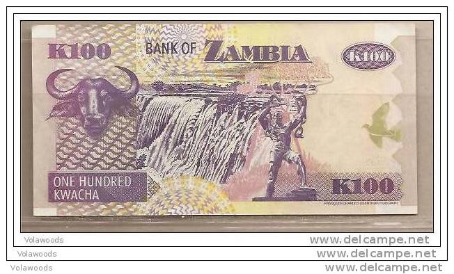 Zambia - Banconota Circolata Da 100 Kwacha  - 2006 - Zambia