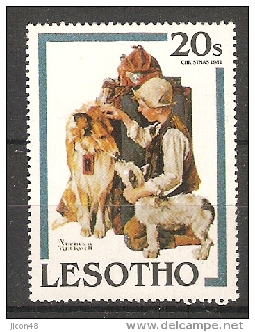 Lesotho  1981  Christmas  20s  (*)  MH - Lesotho (1966-...)