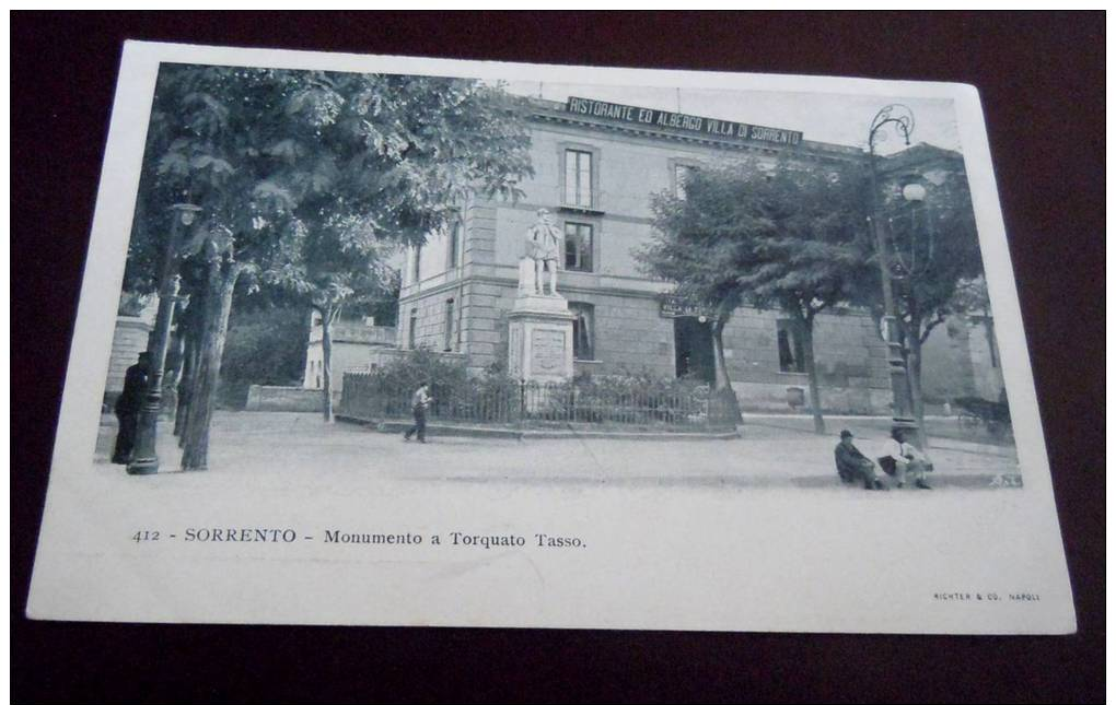 Sorrento, Monumento A Torquato Tasso - Sonstige & Ohne Zuordnung