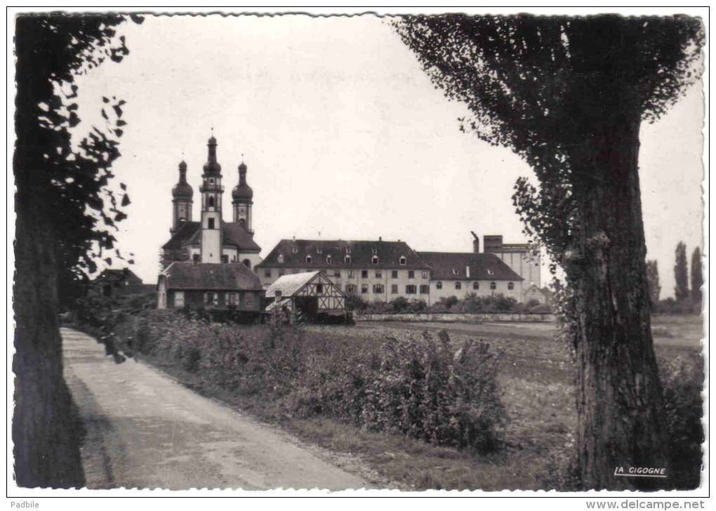 Carte Postale 67. Ebersmunster  L'église Trés Beau Plan - Ebersmunster