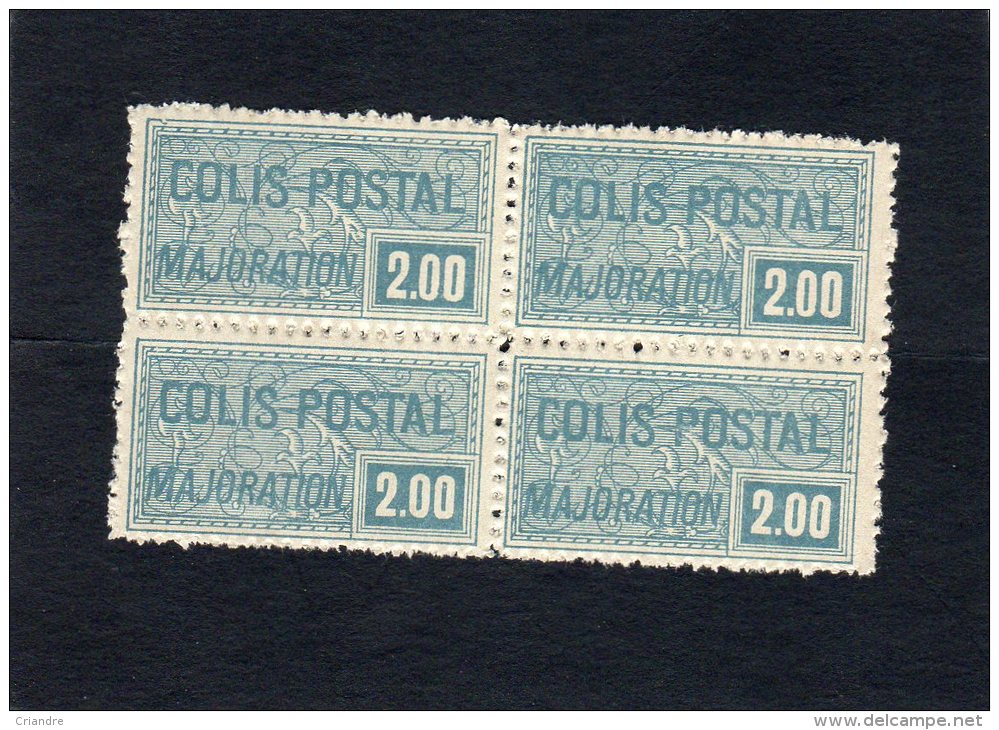 Timbre Colis Postal:année1926 Bloc De 4 N° 79* - Nuevos