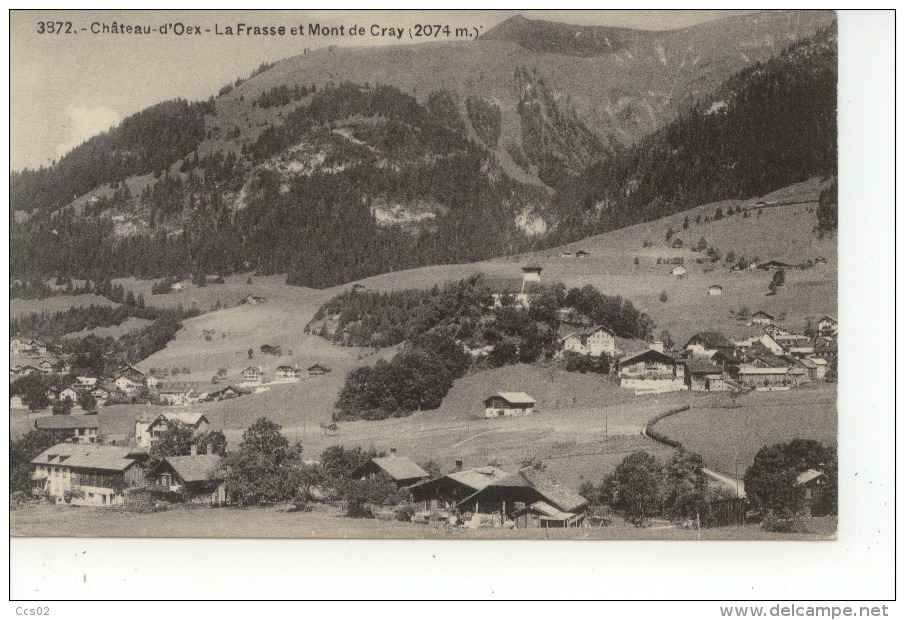 Château-d'Oex La Frasse Et Mont De Cray 1921 - Altri & Non Classificati