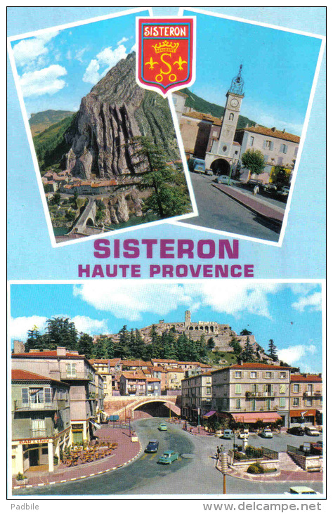 Carte Postale 04. Sisteron  DS Citroën Trés Beau Plan - Sisteron