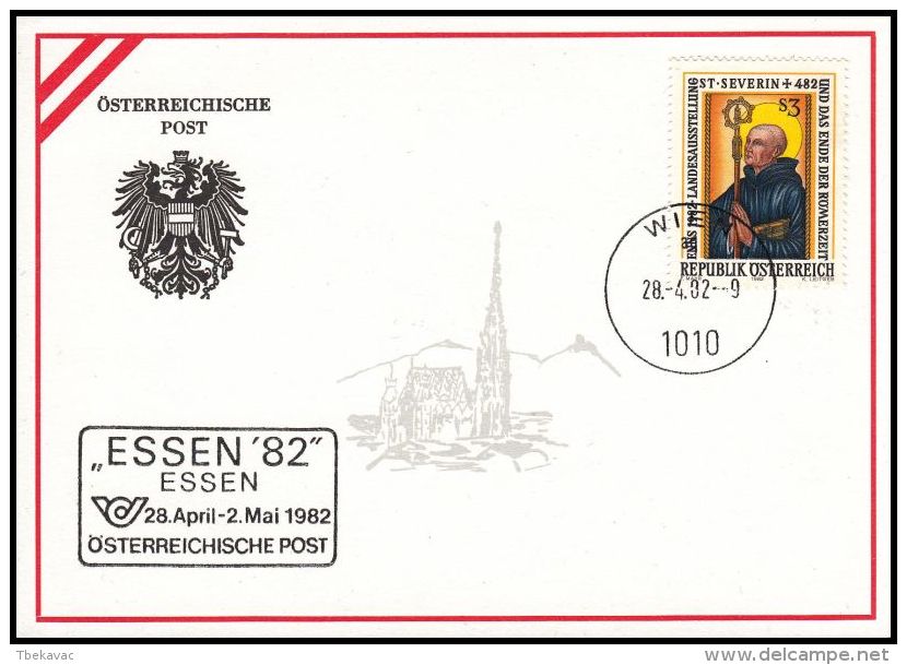 Austria 1982, Card - Lettres & Documents