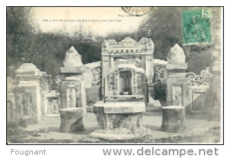 COCHINCHINE:N°24:Un Tombeau De Mandarins Anamites.1906.Timbre Indohine Française... - Autres & Non Classés