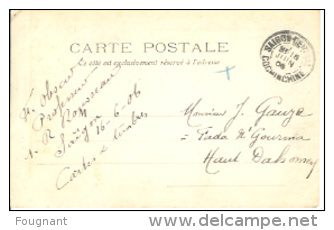 COCHINCHINE:N°24:Un Tombeau De Mandarins Anamites.1906.Timbre Indohine Française... - Autres & Non Classés