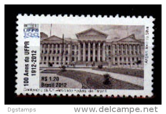 Brasil 2012 ** Centenario De La Universidad Federal De Paraná. Fachada Y Jardines. - Unused Stamps