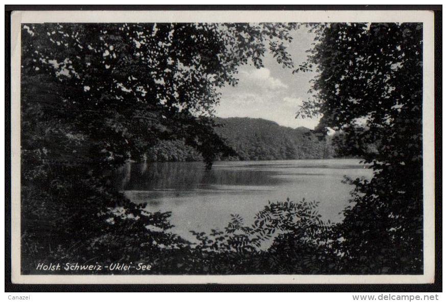 AK Uklei-See, Ukleisee, Gel 1935 (Eutin,Sielbeck) - Eutin