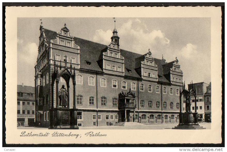 AK Wittenberg, Rathaus, 1936 - Wittenberg