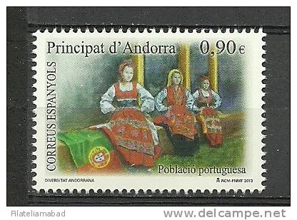 ANDORRA CORREO ESPAÑOL  ESTE SELLO O SIMILAR SIN FIJASELLOS. - Used Stamps