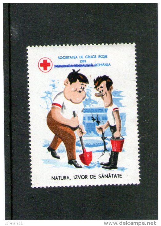 Vignettes Pour Croix-Rouge De La République Socialiste De Roumanie - Timbres De Distributeurs [ATM]