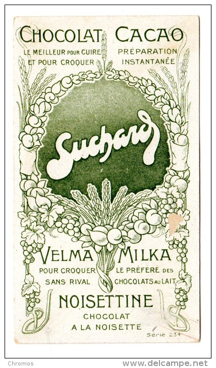 Chromo SUCHARD, N° 234 / 3, En France, Vigne, Vin - Suchard