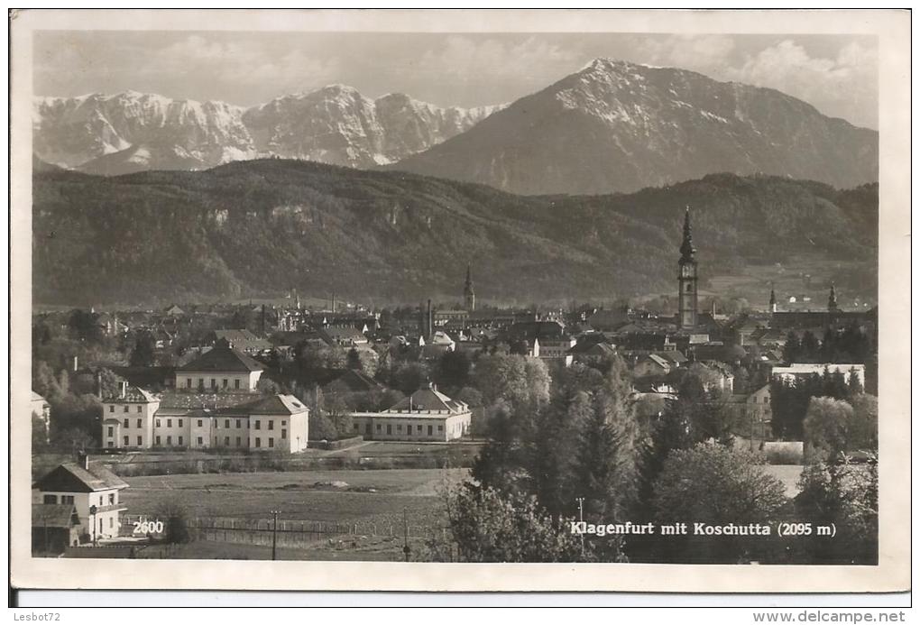 Cpsm, Klagenfurt Mit Koschutta (Autriche) - Klagenfurt