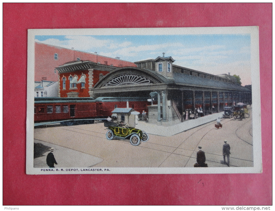 Train Depot--Lancaster,PA--Penna Depot--not Mailed--PJ116 - Lancaster