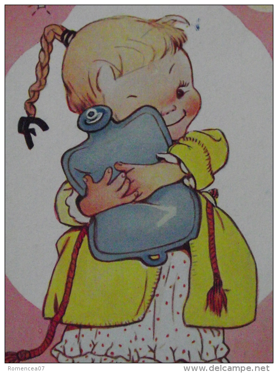 " ANYWAY - IT DON´T SNORE " - Illustratice Mabel Lucie ATTWELL - Enfant à La Bouillotte - Correspondance - Attwell, M. L.