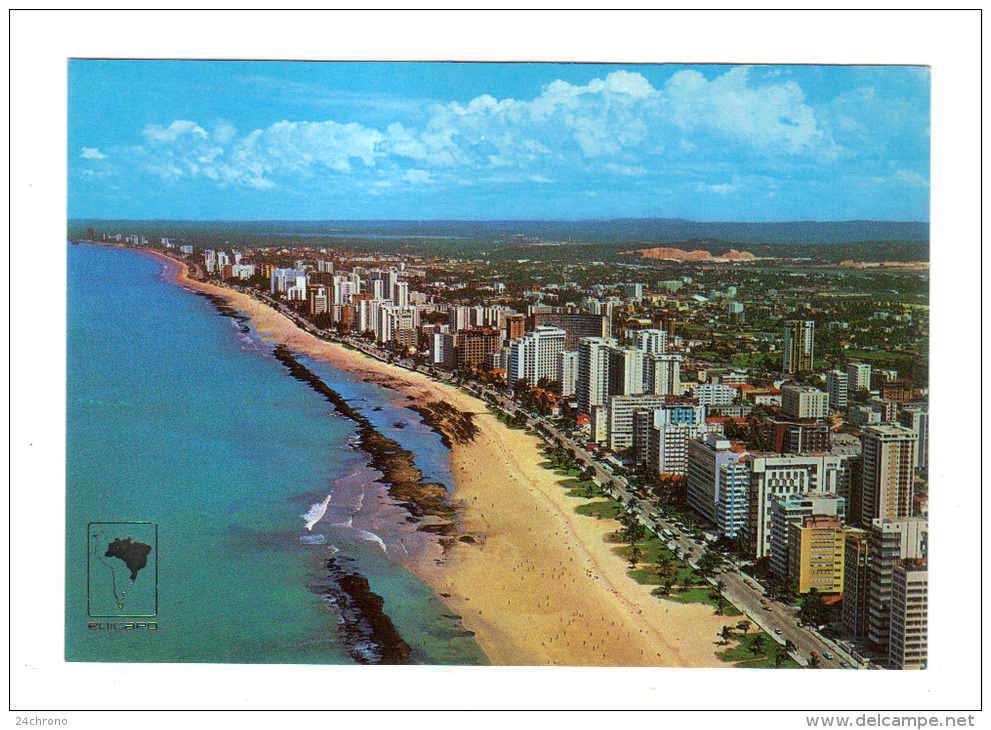 Bresil: Recife, Aerial View, Boa Viagem Site (13-1683) - Recife