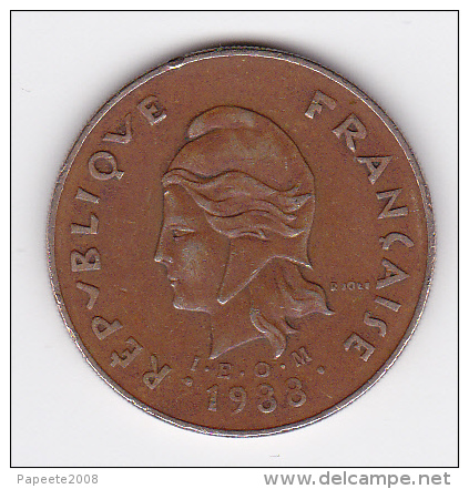 Polynésie Française - Pièce De 100 FCFP - 1988 - Polynésie Française