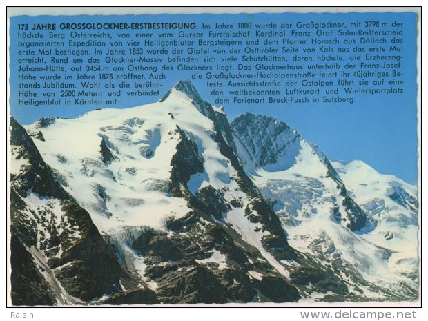 175  Jahre  Grossglockner Erstbesteigung  3798m  TBE - Heiligenblut