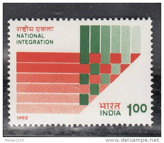 INDIA, 1993, National Integration Campaign,  MNH, (**) - Neufs