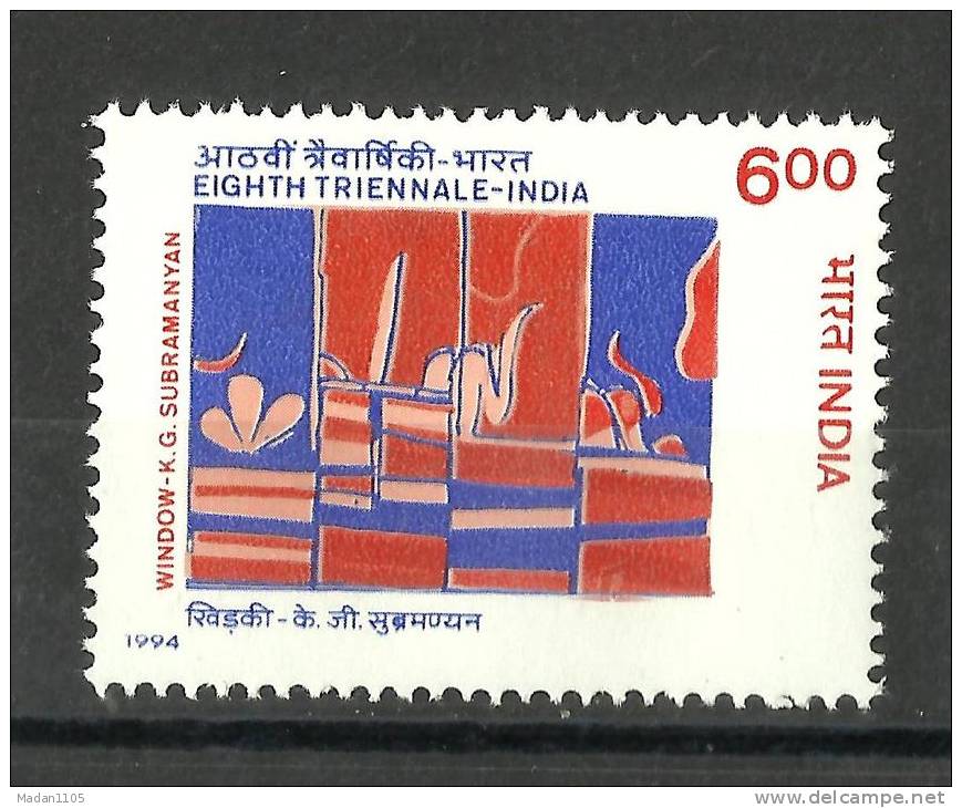 INDIA, 1994, 8th Triennale, New Delhi,  India,  MNH, (**) - Neufs