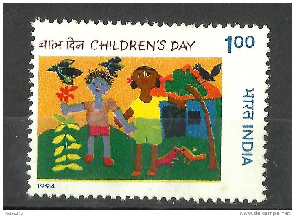 INDIA, 1994, National Children´s Day, Childrens Day,   MNH, (**) - Ungebraucht