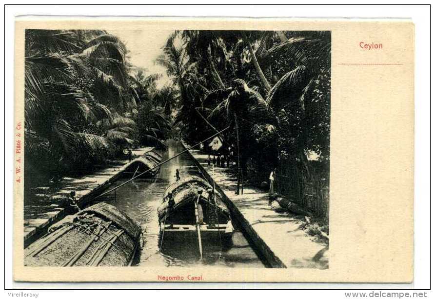 OBLITERATION SAIGON CENTRAL COCHINCHINE / 1903 / TIMBRE INDO CHINE / SUR CARTE DE  CEYLON - Brieven En Documenten