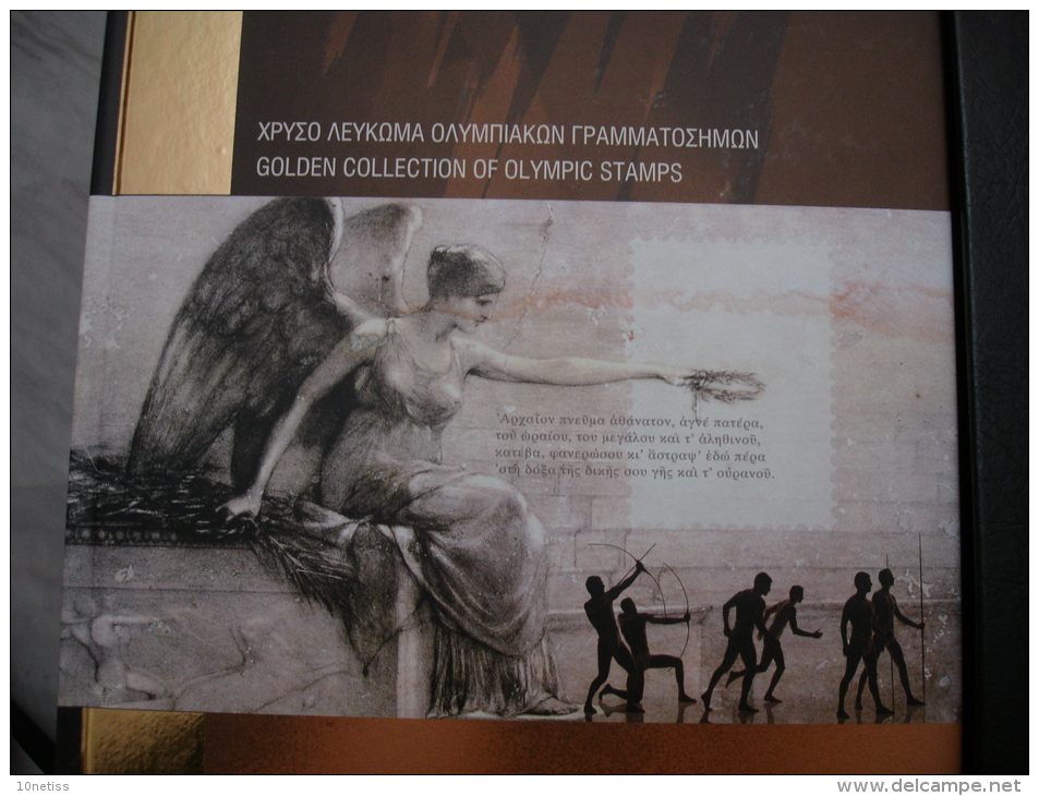 GREECE Griechenland, Grece , Grecia Olympic Games 2004 Luxury GOLDEN COLLECTION - Nuovi