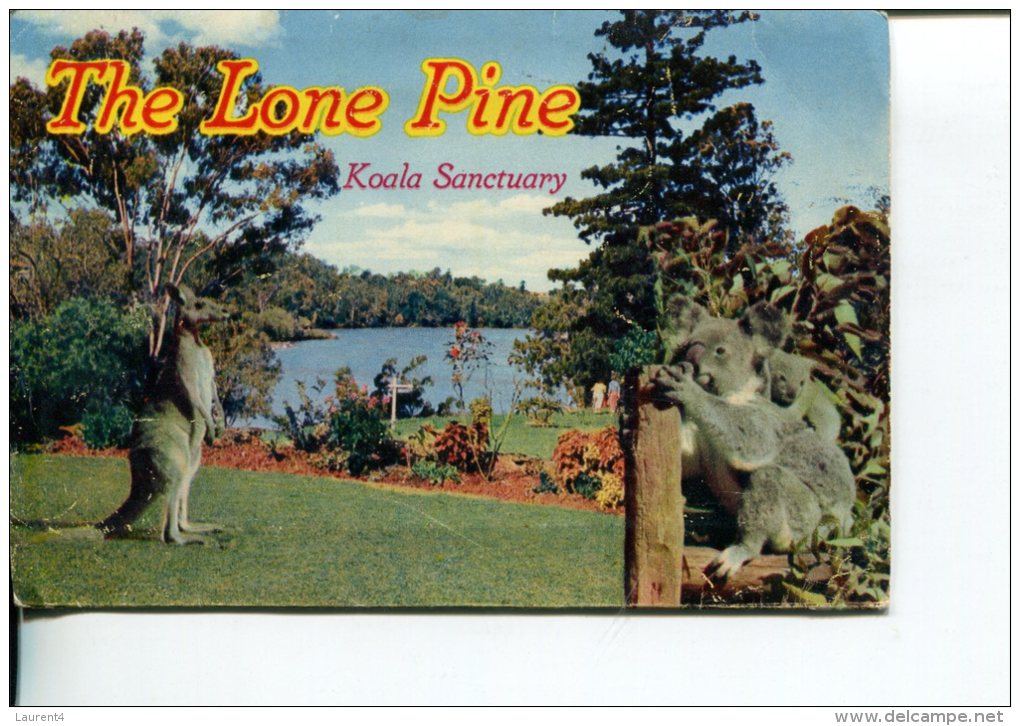 (postcard Booklet 25) Australia - QLD - Older Booklet - Lone Pine Koala Sanctuary - Gold Coast