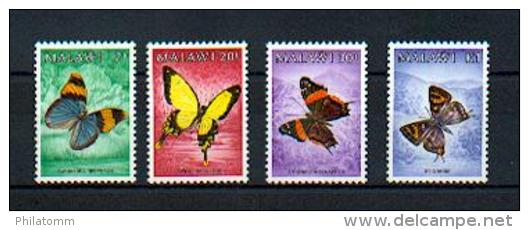 Malawi - Mi.Nr. 432 / 435 -  "Schmetterlinge / Butterflies" ** / MNH - Schmetterlinge