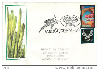 USA. Phoenix Cactus Comicon. Mesa Arizona. Enveloppe Souvenir. - Cactus