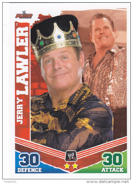 Carte CATCH SLAM ATTAX MAYHEM RAW JERRI LAWLER - Trading Cards