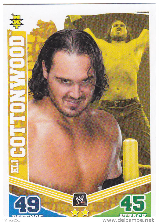 Carte CATCH SLAM ATTAX MAYHEM NXT ELI COTTONWOOD - Trading Cards