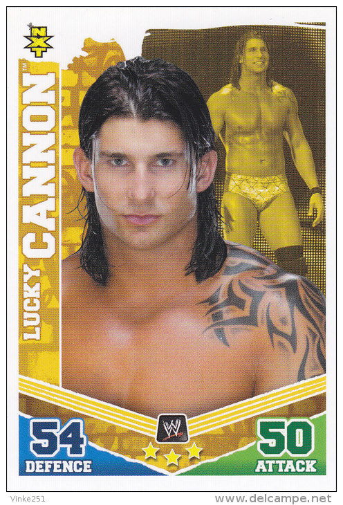 Carte CATCH SLAM ATTAX MAYHEM NXT LUCKY CANNON - Trading-Karten