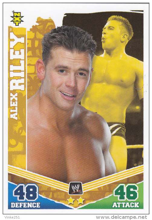 Carte CATCH SLAM ATTAX MAYHEM NXT ALEX RILEY - Trading-Karten