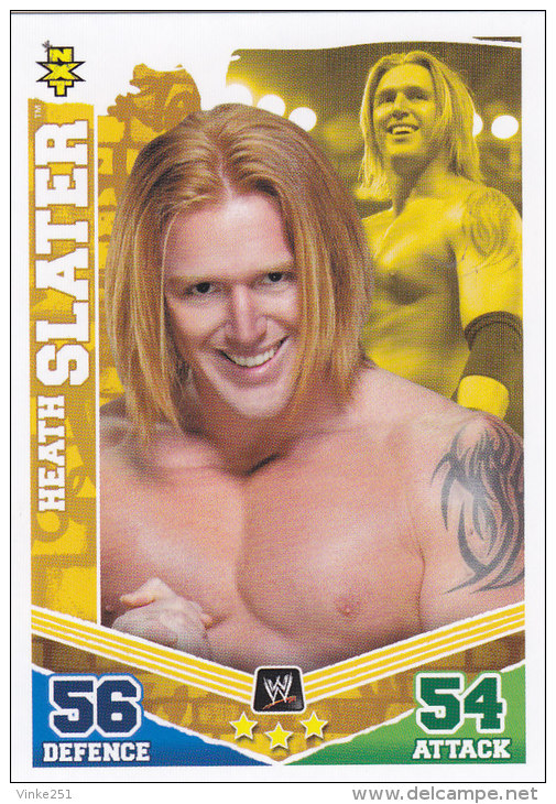 Carte CATCH SLAM ATTAX MAYHEM NXT HAETH SLATER - Trading-Karten