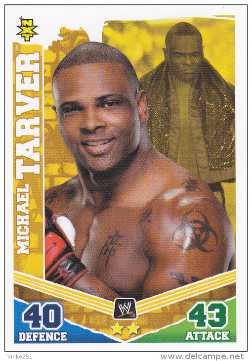 Carte CATCH SLAM ATTAX MAYHEM NXT MICHAEL TARVER - Trading Cards