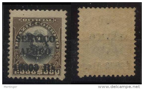 Brazil Brasilien Mi# 288 MNH 10000R AIRMAIL Overprint 1927 - Unused Stamps