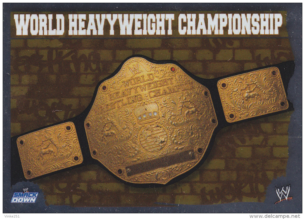 Carte CATCH SLAM ATTAX MAYHEM SMACKDOWN WORLD HEAVYWEIGHT CHAMPIONSHIP - Trading-Karten