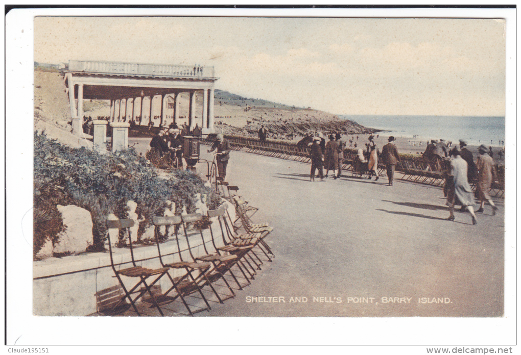 GLAMORGAN   SHELTER AND NELL'S, BARRY ISLAND - Glamorgan