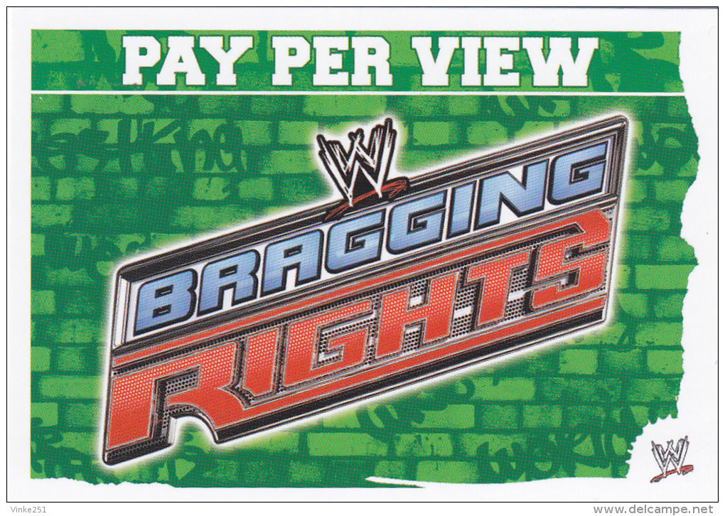 Carte CATCH SLAM ATTAX MAYHEM PAY PER VIEW - Trading Cards