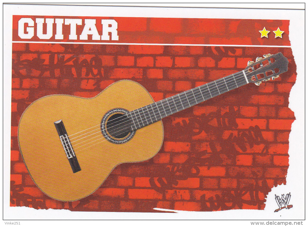 Carte CATCH SLAM ATTAX MAYHEM GUITAR - Trading-Karten